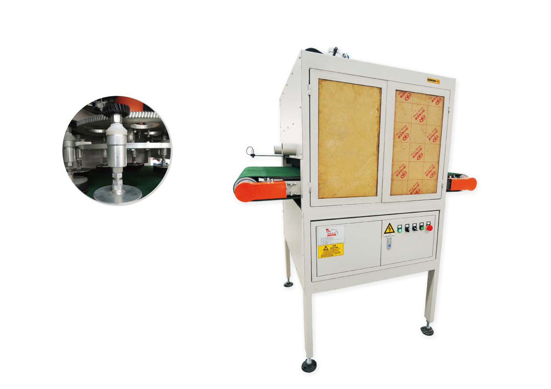 0206.磨釉機(jī)Glaze brushing machine for rustic tiles 0206.磨釉機(jī)Glaze brushing machine for rustic tiles