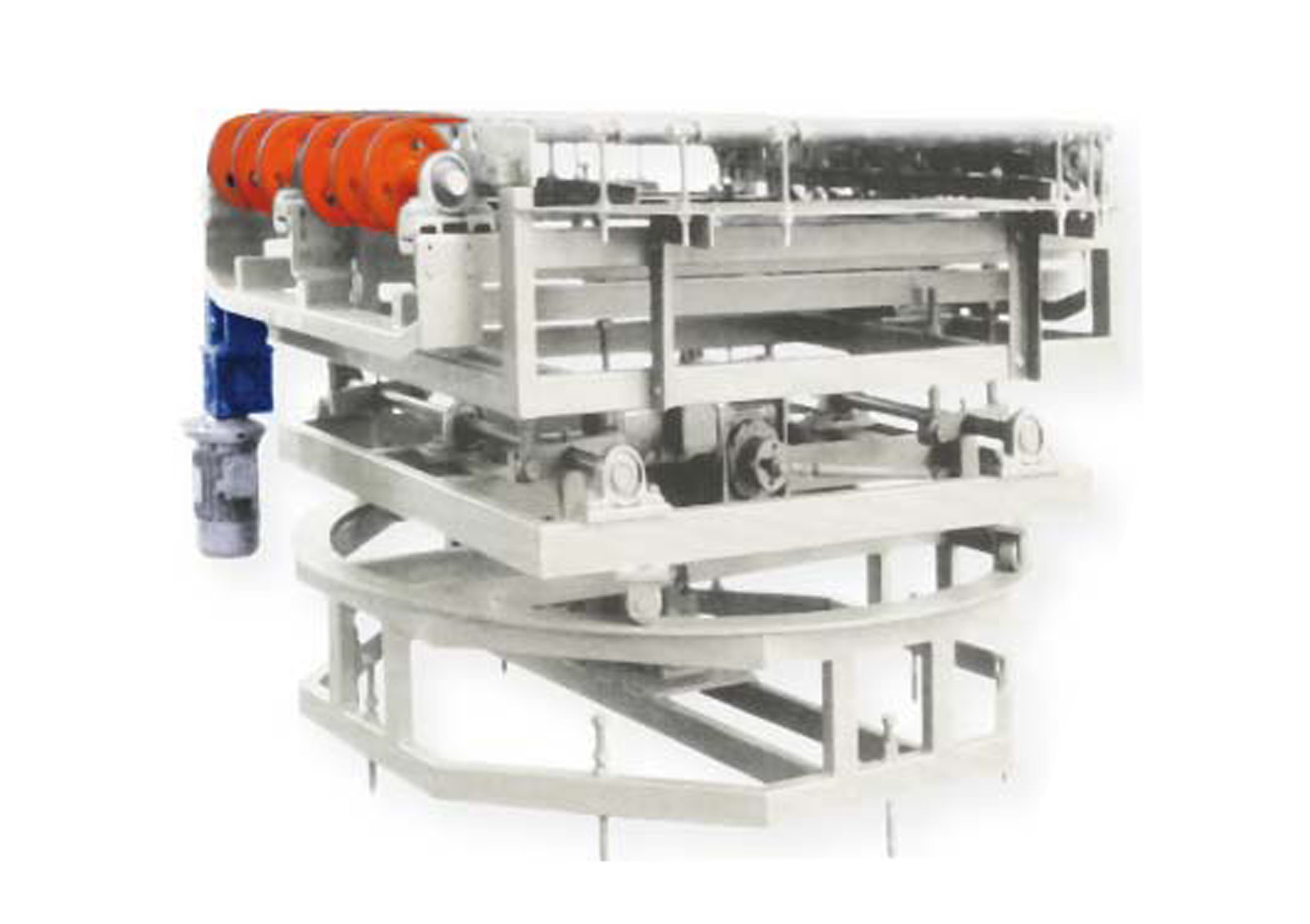 0225.90度帶升降轉彎輥臺90Curve machine 0225.90度帶升降轉彎輥臺90Curve machine